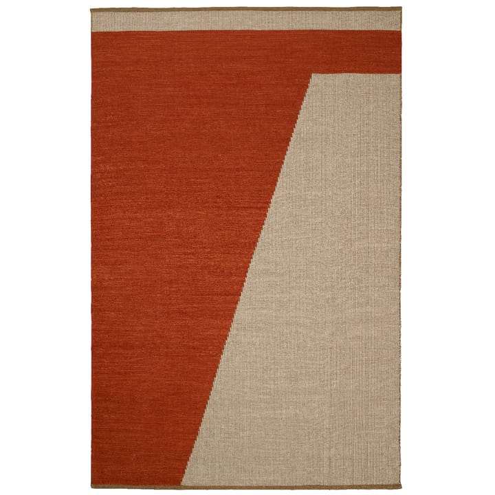 Alfombra de lana Una 230x320 cm - Rust-beige-off white - Chhatwal & Jonsson