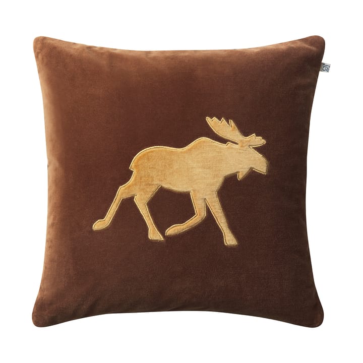 Funda de cojín Moose 50x50 cm - Cognac-masala yellow - Chhatwal & Jonsson