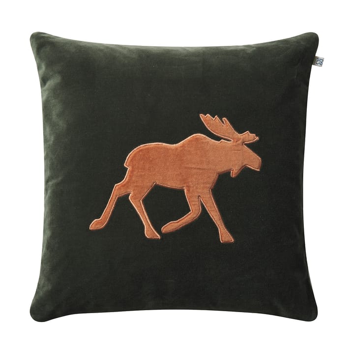 Funda de cojín Moose 50x50 cm - Forest Green-terracotta - Chhatwal & Jonsson