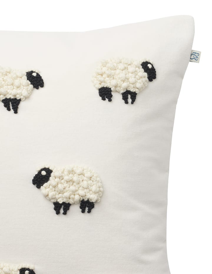 Funda de cojín Sheep 50x50 cm - Ivory - Chhatwal & Jonsson