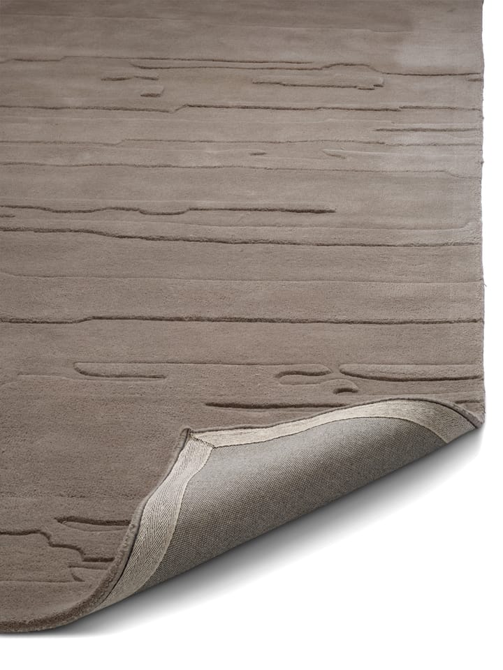 Alfombra de lana Carved 170x230 cm, Silver Classic Collection