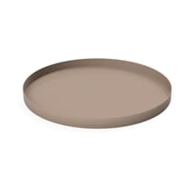 Bandeja Cooee redonda, 30 cm - Taupe - Cooee Design