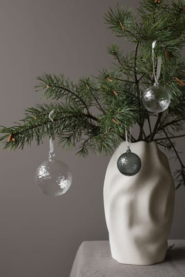 Bola de Navidad Gry Marble Ø5 cm - Clear - Cooee Design