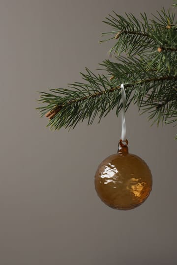 Bola de Navidad Gry Marble Ø5 cm - Cognac - Cooee Design