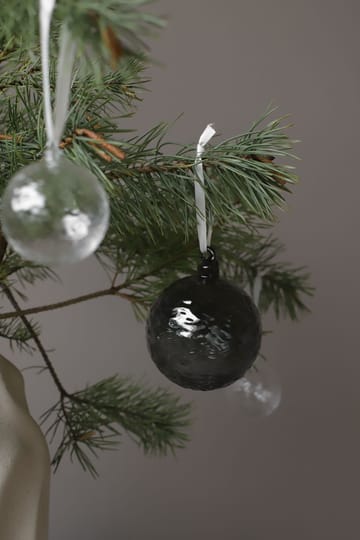 Bola de Navidad Gry Marble Ø5 cm - Smoke - Cooee Design