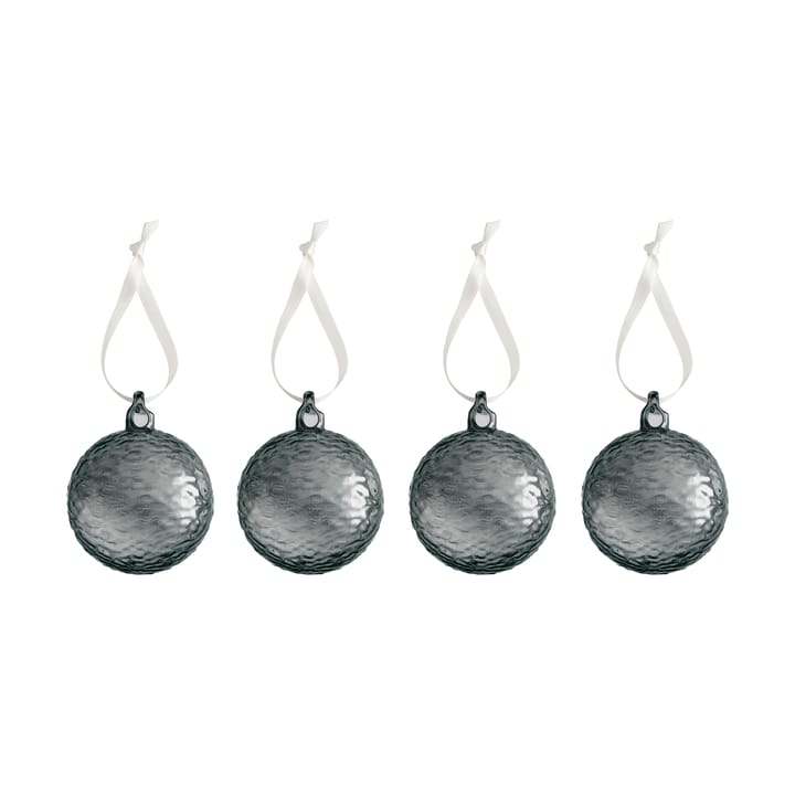 Bola de Navidad Gry Marble Ø8 cm - Smoke - Cooee Design