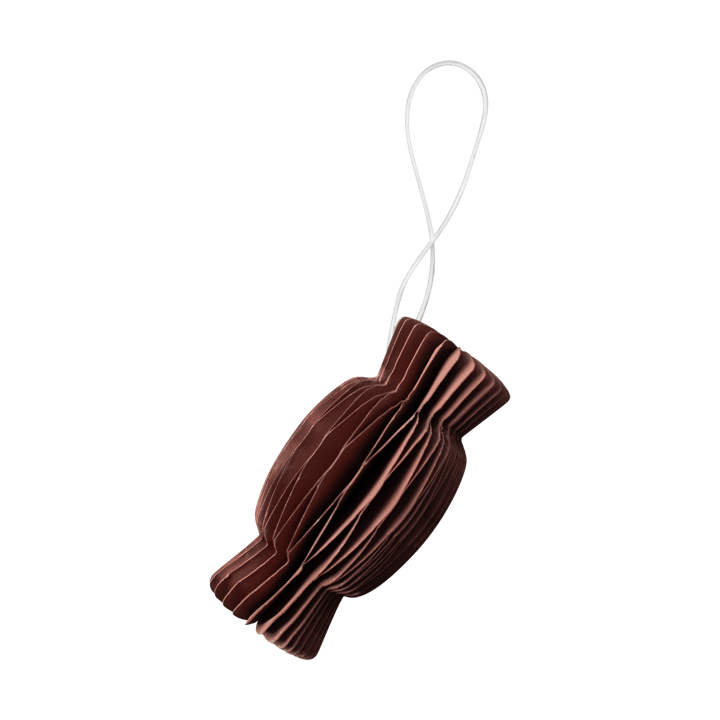 Colgante navideño Paper candy - Dark red - DBKD