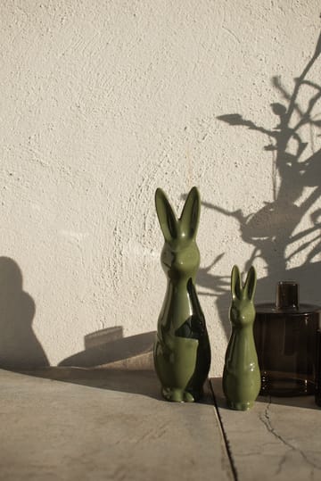 Figura Swedish rabbit large - Shiny green - DBKD