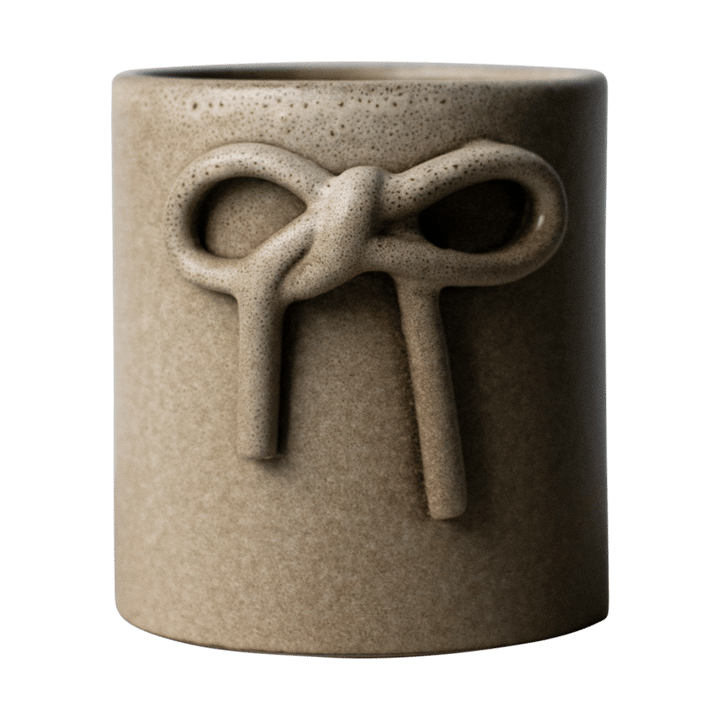 Maceta Bow Ø11 cm - Beige - DBKD