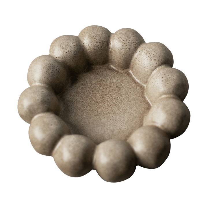 Plato para velas Bright Ø17 cm - Beige - DBKD