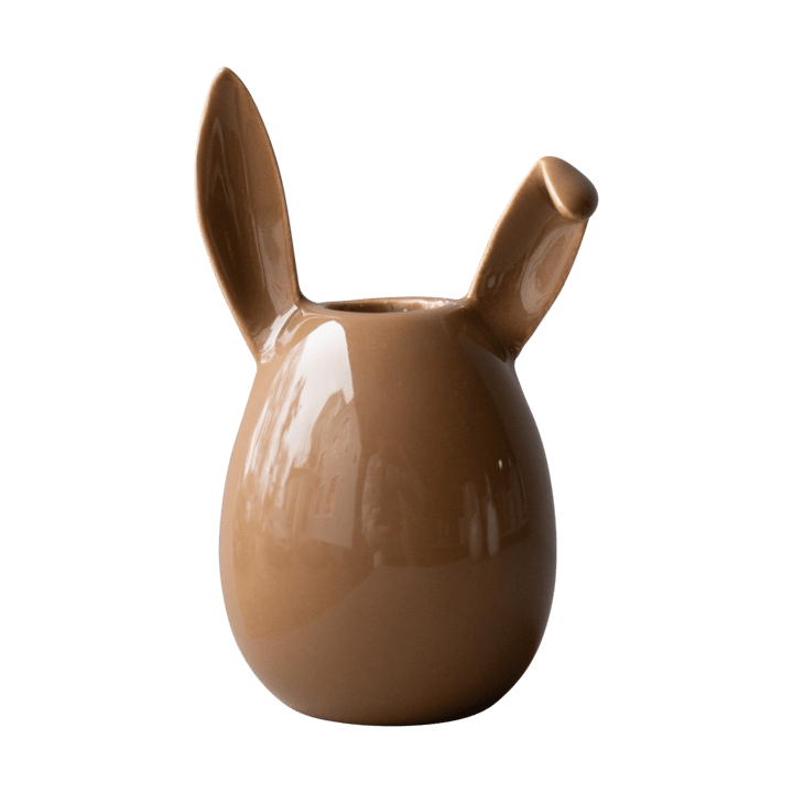 Portavelas Rabbit 13 cm - Shiny nougat - DBKD