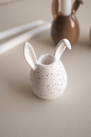 Portavelas Rabbit 13 cm - White dot - DBKD