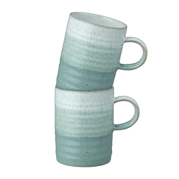 Tazas Kiln Accents 40 cl, 2-pack, Green Denby