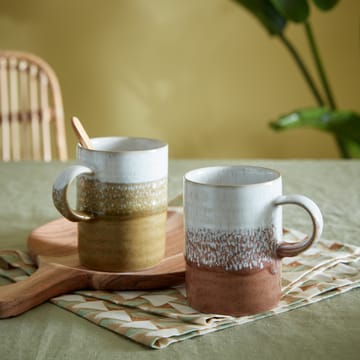 Tazas Kiln Accents 40 cl, 2 piezas - Ochre-rust - Denby