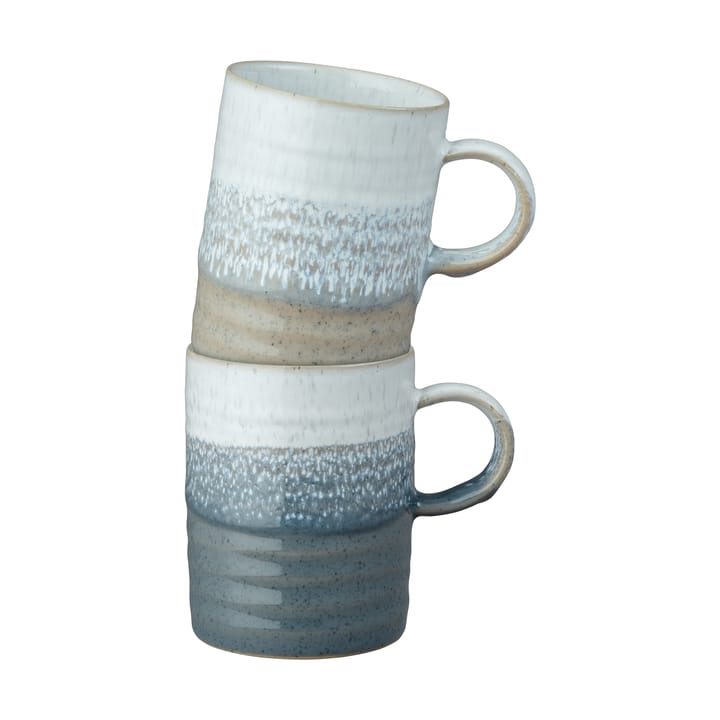 Tazas Kiln Accents 40 cl, 2 piezas - Taupe-slate - Denby