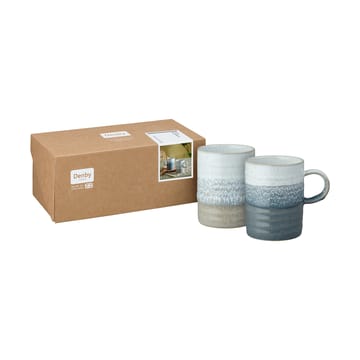 Tazas Kiln Accents 40 cl, 2 piezas - Taupe-slate - Denby