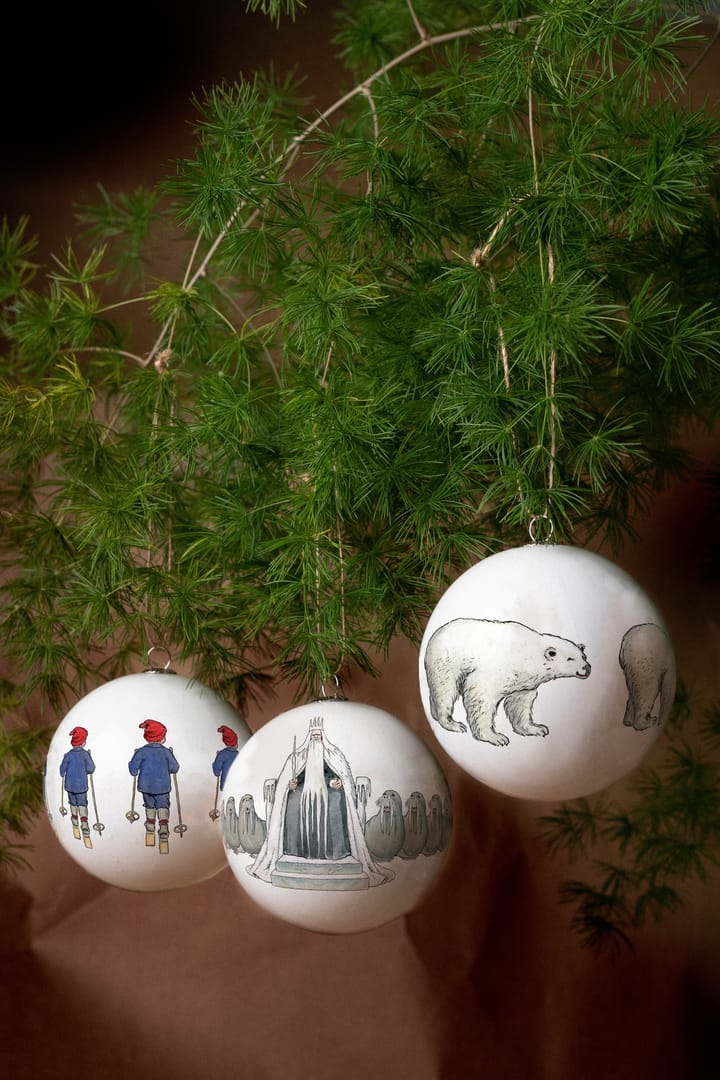 3 Bolas Navidad Elsa Beskow - King Winter - Design House Stockholm