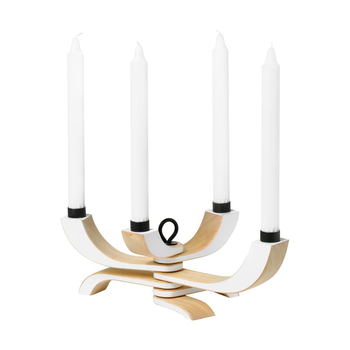 Candelabro Nordic Light, 4 brazos, blanco Design House Stockholm