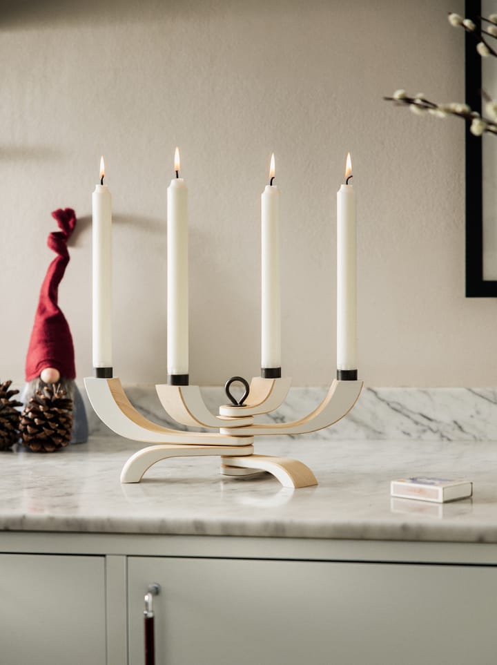 Candelabro Nordic Light, 4 brazos - blanco - Design House Stockholm