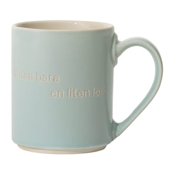 Taza Astrid Lindgren, annars är man ingen människa - texto sueco - Design House Stockholm