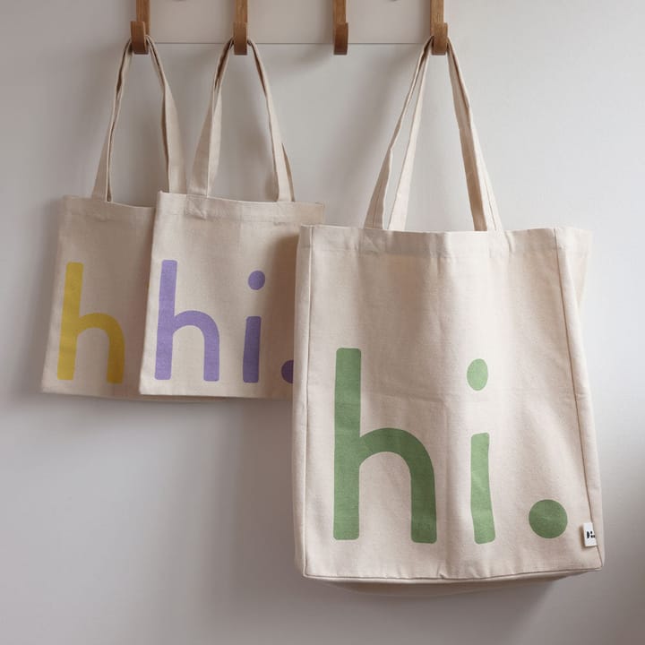 Bolsa Design Letters hi. - Green-pink - Design Letters