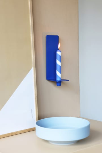 Candelabro de pared Cosy up 25 cm - Cobalt - Design Letters