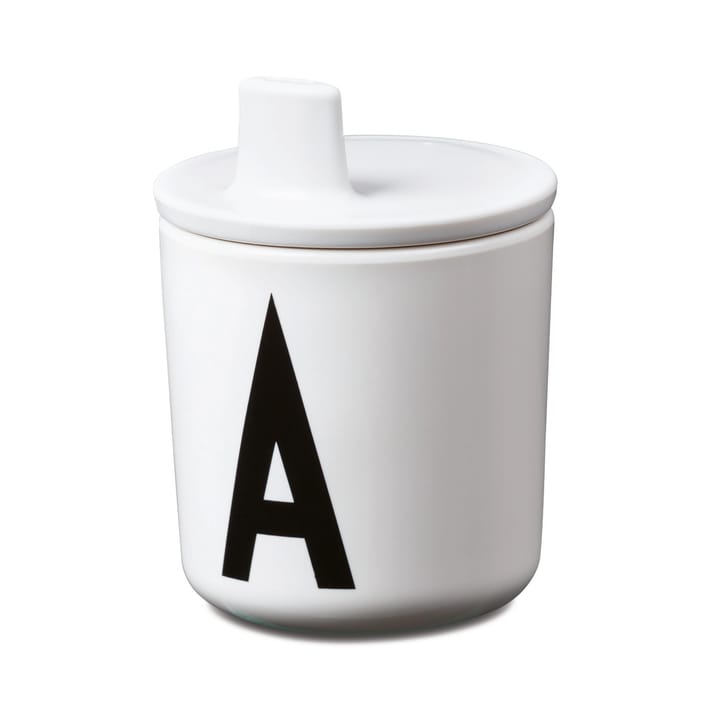 Tapa para taza melamina Design Letters, blanco Design Letters