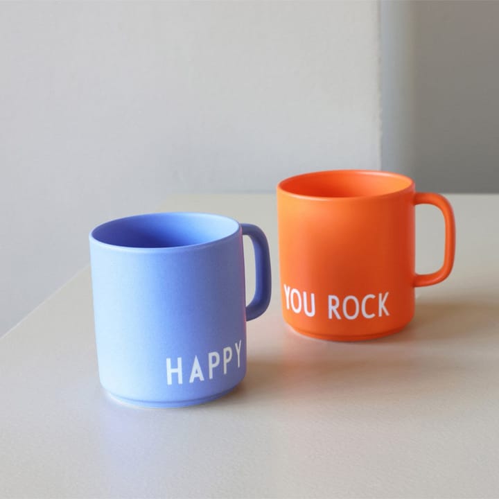 Taza favorita con asa Design Letters 25 cl, Pale Design Letters