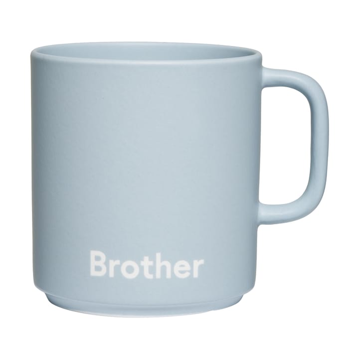 Taza favorita con asa Design Letters VIP 25 cl - Brother-light blue - Design Letters