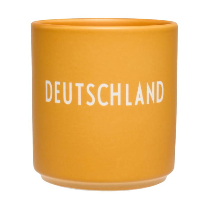 Taza favorita Design Letters 25 cl - Deutschland-orange - Design Letters