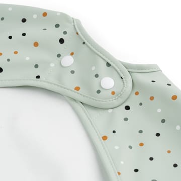 Babero con mangas Happy Dots - Green - Done by deer