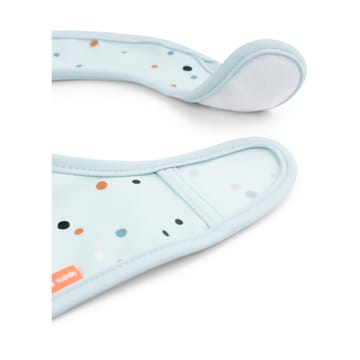 Baberos con velcro Elphee 2-pack - Blue - Done by deer