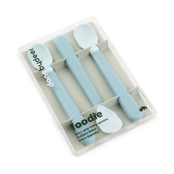 Cucharas foodie Easy-grip, 3-pack - Blue - Done by deer