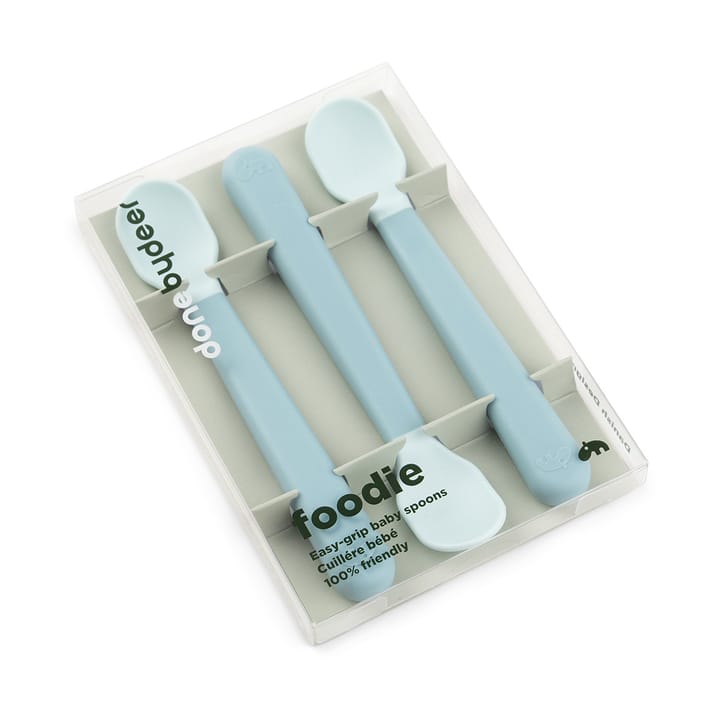 Cucharas foodie Easy-grip, 3-pack, Blue Done by deer