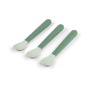 Cucharas foodie Easy-grip, 3-pack - Green - Done by deer