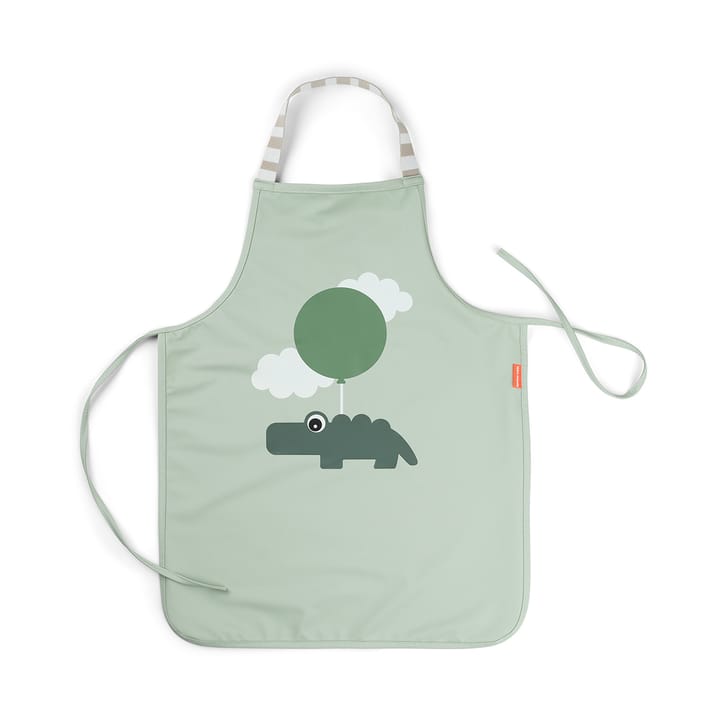 Delantal infantil Happy Clouds, Green Done by deer