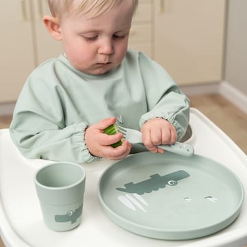 Plato infantil Croco foodie Ø20 cm - Green - Done by deer