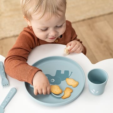 Plato infantil Elphee foodie Ø20 cm - Blue - Done by deer