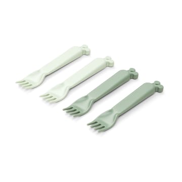 Tenedores Raffi kiddish 4-pack - Green - Done by deer