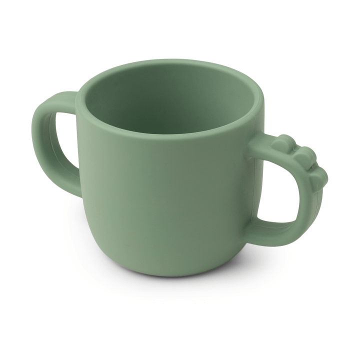 Vaso con boquilla Croco peekaboo 17 cl - Green - Done by deer