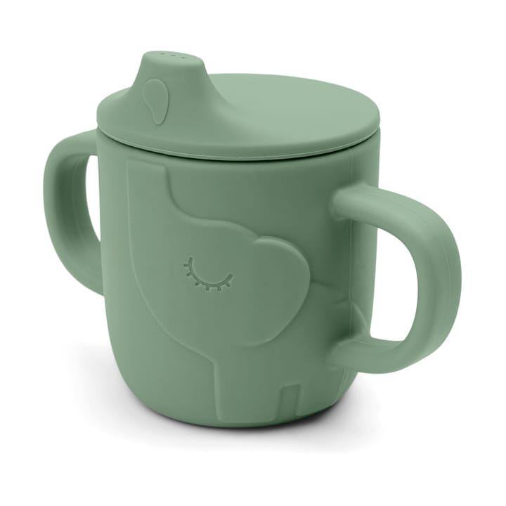 Vaso con boquilla Elphee peekaboo 12 cl, Green Done by deer