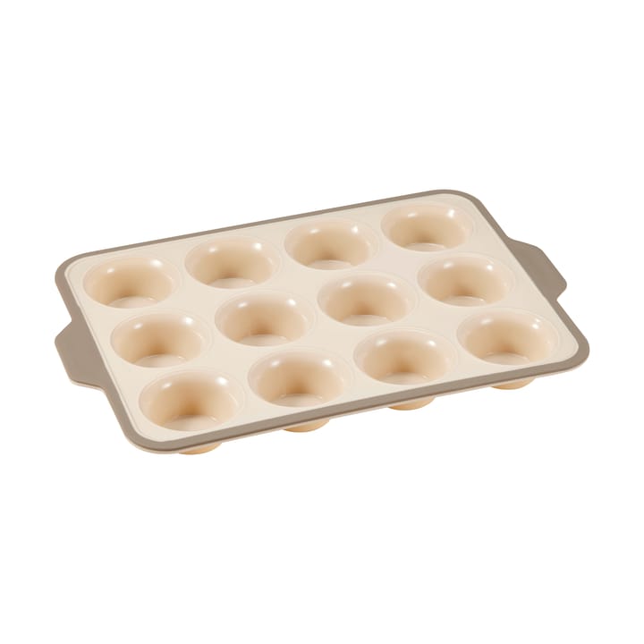 Molde para muffins Cookie 12 uds - Beige - Dorre