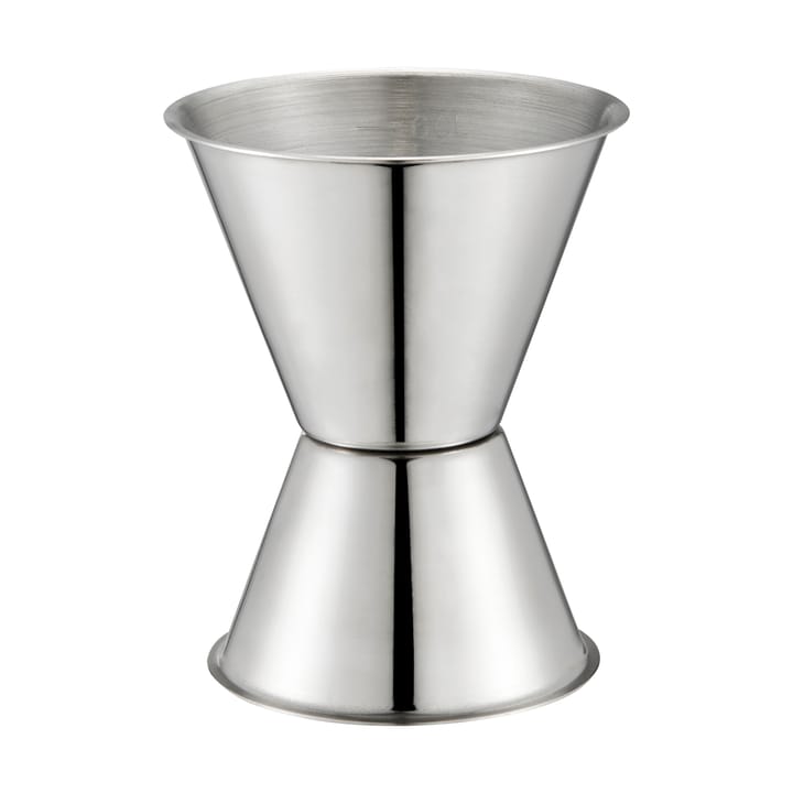 Vaso medidor reversible Maya 4-6 cl - Plata - Dorre