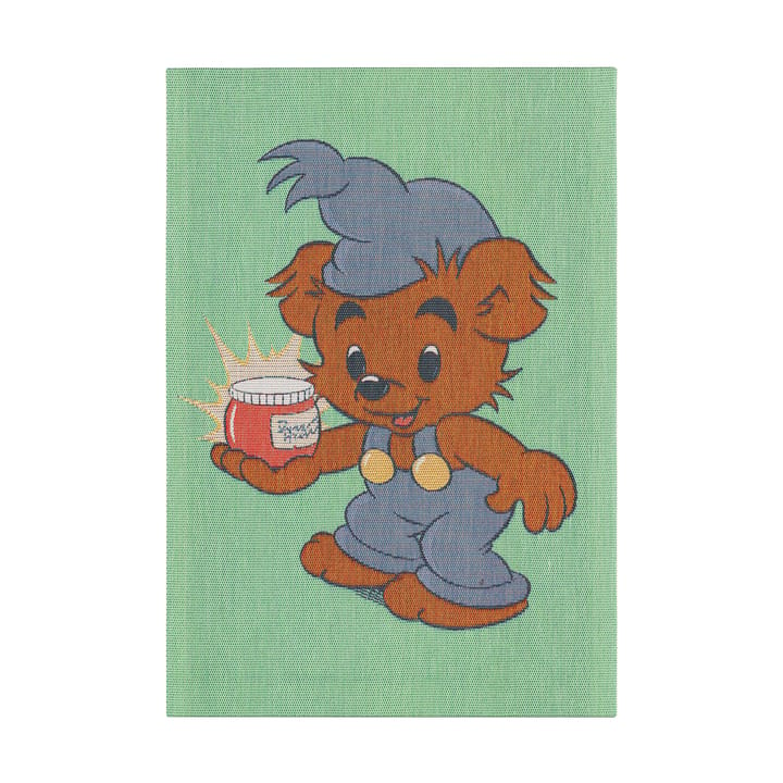 Toalla de cocina Bamse 35x50 cm, Azul-verde Ekelund Linneväveri