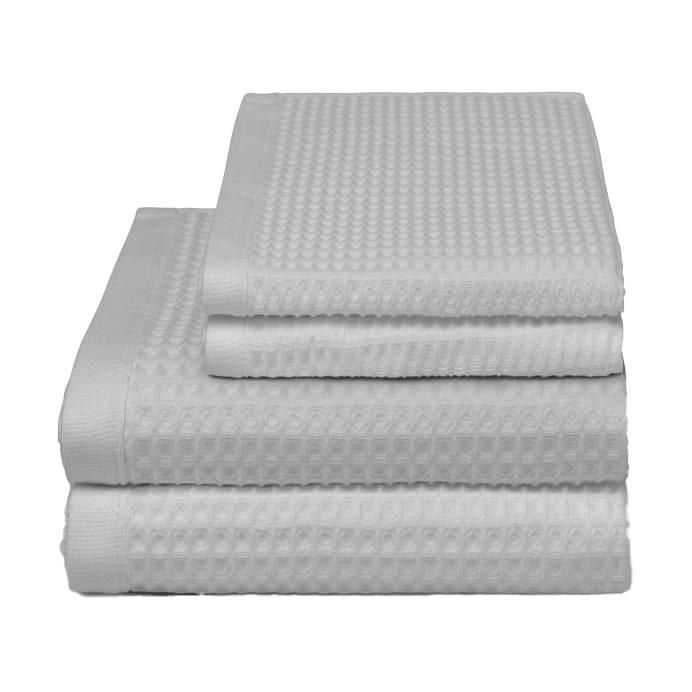 Toalla de manos Waffle 50x70 cm, Light grey Elvang Denmark