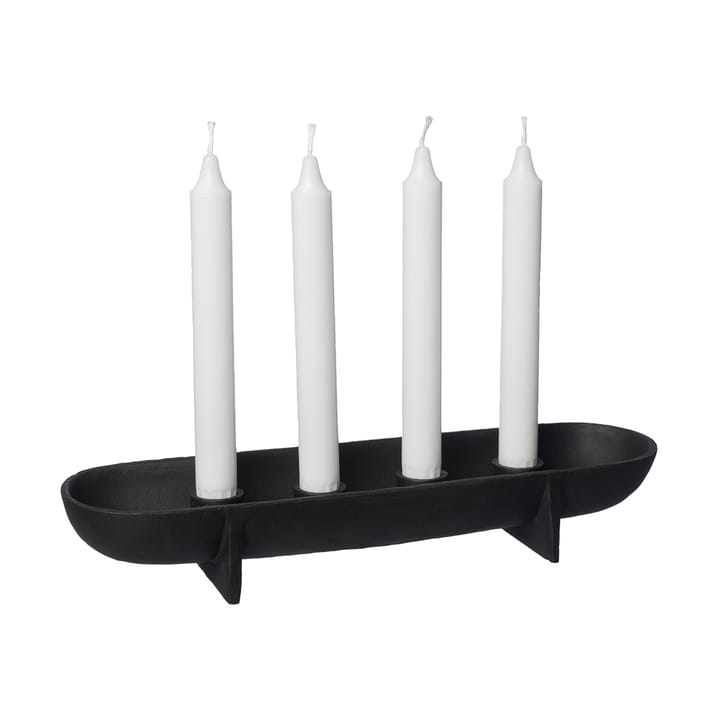 Candelabro de adviento Ernst 4 velas - Negro - ERNST