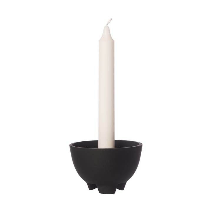 Candelabro para 1 vela Ernst Ø10 cm, Negro ERNST