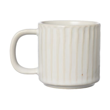 Taza de vino caliente acanalada Ernst Ø6 cm - Blanco natural - ERNST