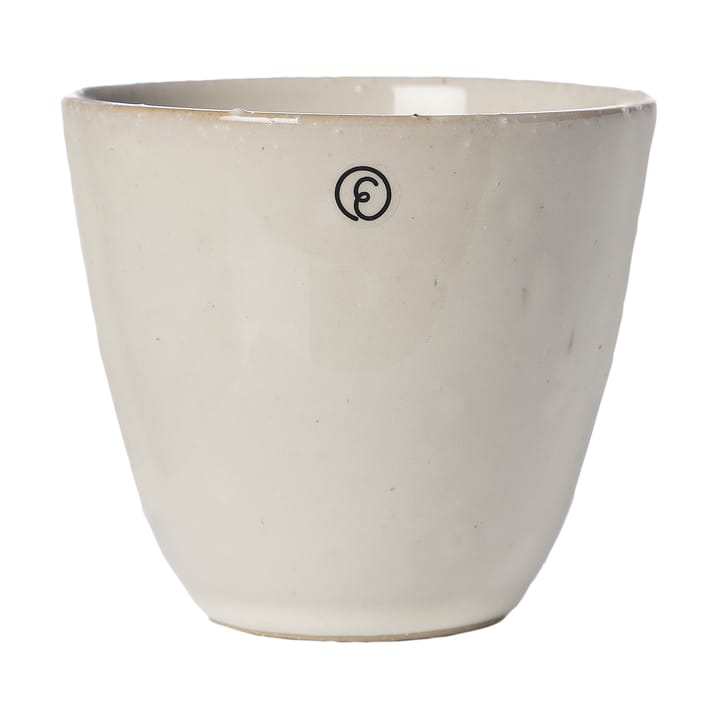 Taza sin asa Ernst 8 cm - Blanco natural - ERNST