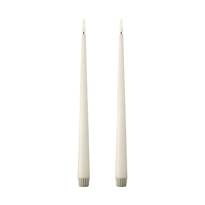 2 Velas alargadas LED ester & erik 30 cm - 06 Ivory - ester & erik